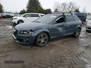 2012 Audi A3 Premium Plus z VIN WAUPEAFM0CA138942, wystawiony jako Copart lot #89160125 z przebiegiem 151 955 mil mil oraz Szkoda całkowita • Salvage title. Historia ofert i sprzedaży dostępna na DreamBid. Obrazek 1.