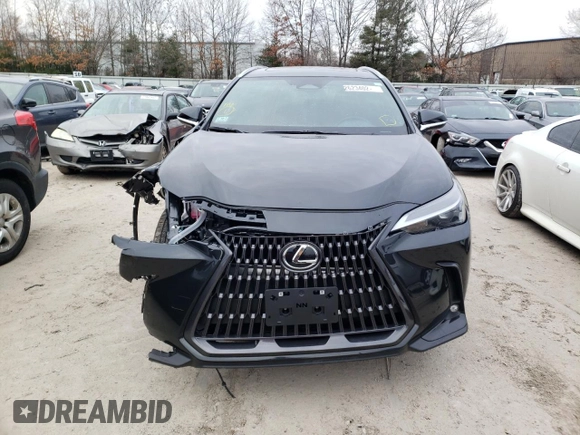 2022 Lexus NX with VIN 2T2AGCEZ5NC012338, listed as a Copart auction lot 72623402 with 1,385 mi miles. Bid and sale history available at carsss.com. Image 5.