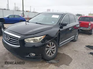 2014 Infiniti QX60 with VIN 5N1AL0MM4EC549212, listed as a IAAI auction lot 41618713 with 100,039 mi miles. Bid and sale history available at carsss.com. Image 17.