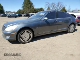 2007 Mercedes-Benz S 600 с VIN WDDNG76X47A103883, выставлен на аукционе Copart как лот 50254185 с пробегом 167 657 миль миль и Списание • Salvage title. История ставок и продаж доступна на DreamBid. Изображение 1.