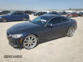 2016 BMW 4 Series 428i with VIN WBA3N7C55GK228036, listed as a Copart auction lot 48144265 with 81,514 mi miles and Salvage Title. Bid and sale history available at carsss.com. Image 1.