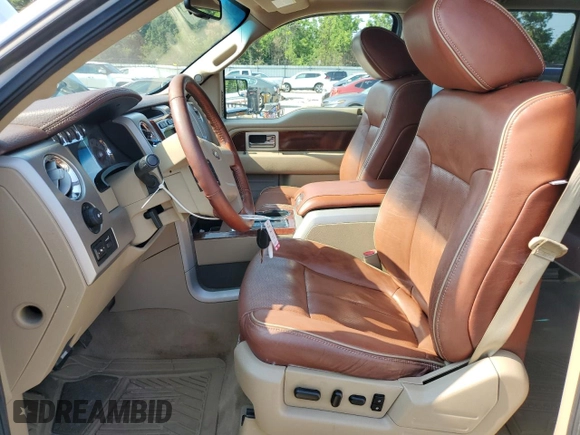 2009 Ford F-150 XL with VIN 1FTPW14V99KB33415, listed as a Copart auction lot 60546565 with 96,602 mi miles and Salvage title. Bid and sale history available at DreamBid. Image 7.