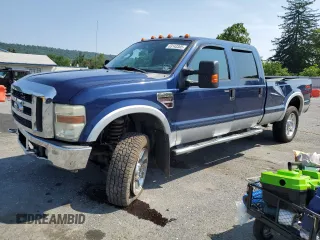 2008 Ford F-350 XL with VIN 1FTSW31R28EA47731, listed as a Copart auction lot 63143305 with 135,684 mi miles and Salvage title. Bid and sale history available at DreamBid. Image 1.