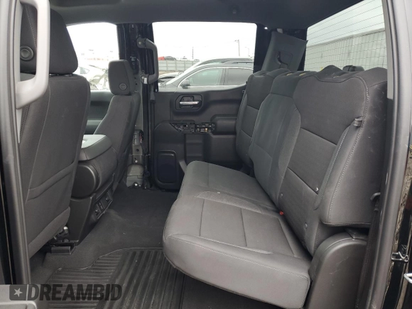 2024 Chevrolet Silverado 1500 Custom with VIN 3GCPDBEK8RG158264, listed as a Copart auction lot 46501385 with 2,382 mi miles and Salvage Title. Bid and sale history available at DreamBid. Image 10.