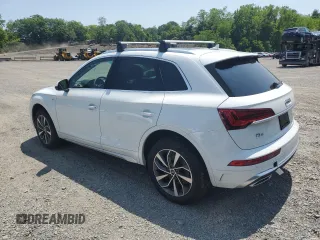 2024 Audi Q5 S line Premium with VIN WA1GAAFY3R2041684, listed as a Copart auction lot 58848705 with 13,434 mi miles and Salvage title. Bid and sale history available at DreamBid. Image 2.