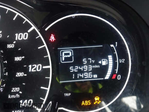 2016 Nissan Note S with VIN 3N1CE2CP6GL368301, listed as a IAAI auction lot 41683958 with 52,493 mi miles and . Bid and sale history available at DreamBid. Image 15.
