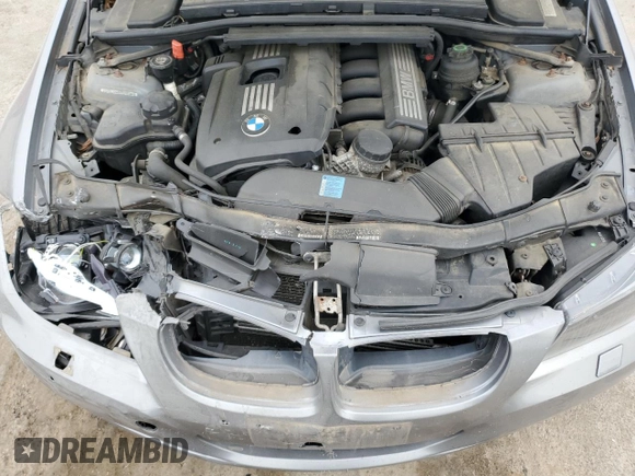 2010 BMW 3 Series 328i xDrive with VIN WBAPK5C54AA648639, listed as a Copart auction lot 53168945 with 174,513 mi miles and Salvage title. Bid and sale history available at DreamBid. Image 11.