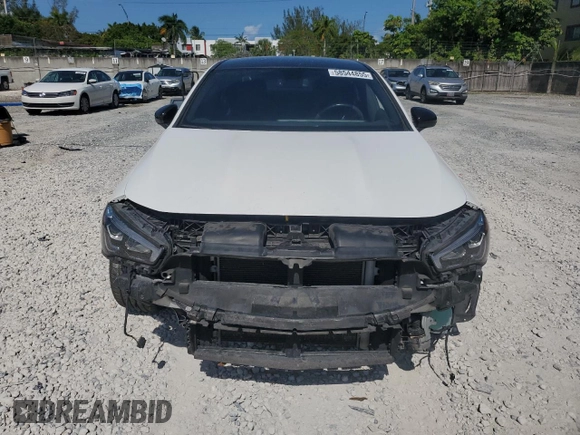 2021 Mercedes-Benz CLA 35 AMG with VIN W1K5J5BB5MN220635, listed as a Copart auction lot 58544855 with 48,776 mi miles and Salvage title. Bid and sale history available at DreamBid. Image 5.