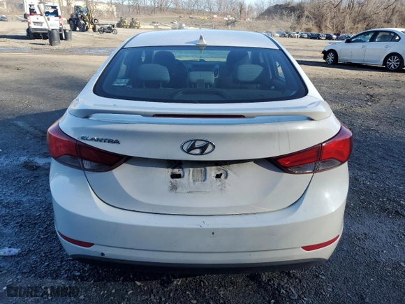 2014 Hyundai Elantra SE with VIN 5NPDH4AE9EH466452, listed as a Copart auction lot 49848565 with 147,708 mi miles and Salvage Title. Bid and sale history available at carsss.com. Image 6.