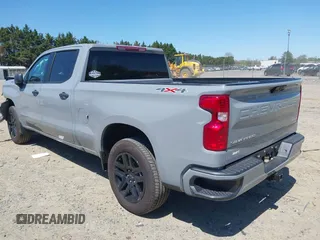 2024 Chevrolet Silverado 1500 Custom with VIN 3GCPDBEK4RG345212, listed as a IAAI auction lot 42069482 with 3,044 mi miles and . Bid and sale history available at DreamBid. Image 3.
