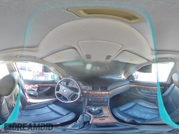 1998 BMW 5 Series 540i with VIN WBADE5327WBV93735, listed as a Copart auction lot 85789824 with 377,552 mi miles and Salvage Title. Bid and sale history available at DreamBid. Image 12.