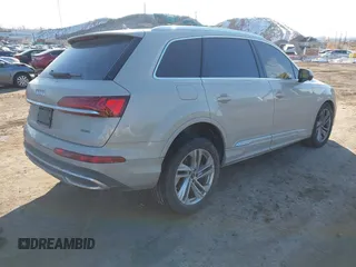 2023 Audi Q7 Premium with VIN WA1ACBF72PD021053, listed as a IAAI auction lot 41387794 with 11,462 mi miles and . Bid and sale history available at DreamBid. Image 4.