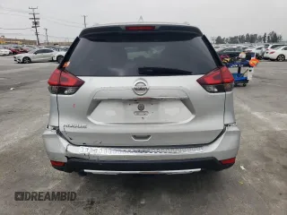 2017 Nissan Rogue SV with VIN 5N1AT2MN0HC751196, listed as a Copart auction lot 53169775 with 200,029 mi miles and Salvage Title. Bid and sale history available at carsss.com. Image 6.