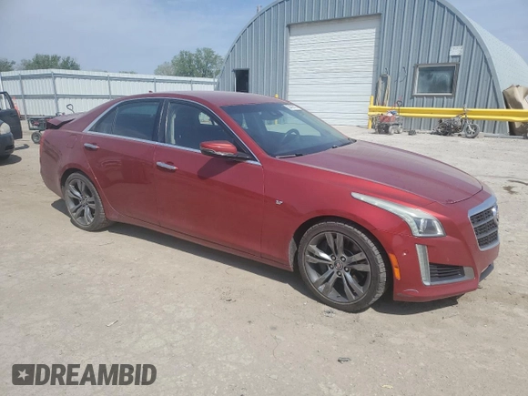 2014 Cadillac CTS Vsport RWD z VIN 1G6AU5S85E0160488, wystawiony jako Copart lot #53439575 z przebiegiem 146 309 mil mil oraz Szkoda całkowita • Salvage title. Historia ofert i sprzedaży dostępna na DreamBid. Obrazek 4.
