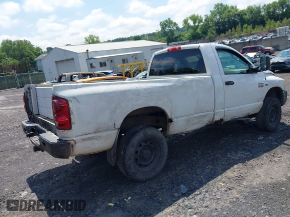 2008 Dodge 2500 ST with VIN 3D7KS26D38G132899, listed as a IAAI auction lot 42747090 with 239,540 mi miles and . Bid and sale history available at DreamBid. Image 4.