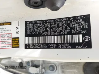 2017 Toyota Prius Two with VIN JTDKBRFU5H3044068, listed as a IAAI auction lot 42462917 with 116,261 mi miles and . Bid and sale history available at DreamBid. Image 9.