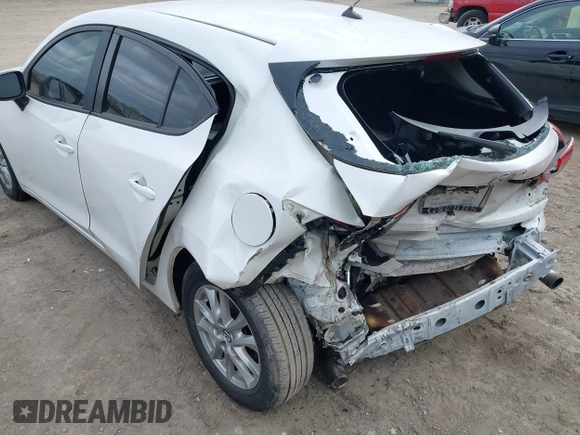2018 Mazda 3 Sport with VIN 3MZBN1K7XJM215827, listed as a IAAI auction lot 41170244 with 47,209 mi miles and . Bid and sale history available at DreamBid. Image 6.