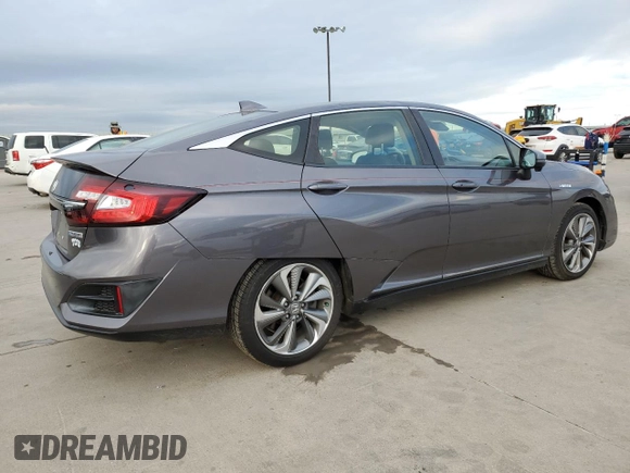 2018 Honda Clarity Plug-In Hybrid with VIN JHMZC5F17JC013726, listed as a Copart auction lot 47861604 with 75,611 mi miles. Bid and sale history available at carsss.com. Image 3.