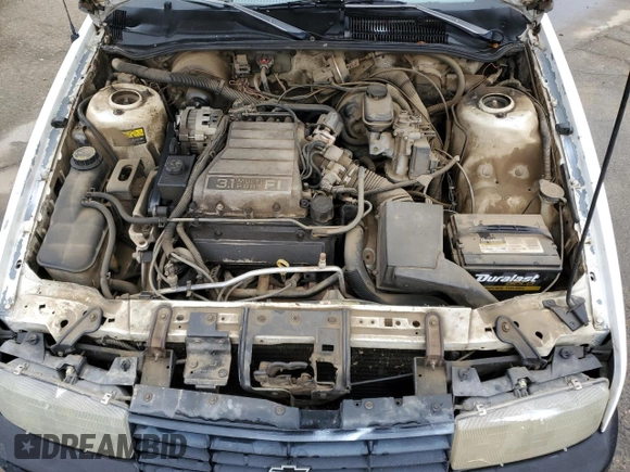 1993 Chevrolet Corsica LT z VIN 1G1LT53T4PY262289, wystawiony jako Copart lot #81687643 z przebiegiem 236 597 mil mil oraz Czysty tytuł • Clean title. Historia ofert i sprzedaży dostępna na DreamBid. Obrazek 11.