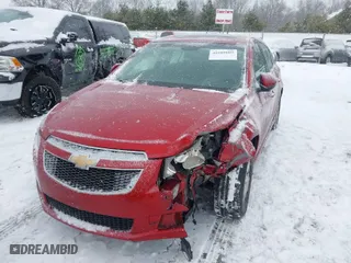 2012 Chevrolet Cruze LT w/1LT with VIN 1G1PF5SC8C7209122, listed as a IAAI auction lot 41609089 with 122,112 mi miles. Bid and sale history available at carsss.com. Image 2.
