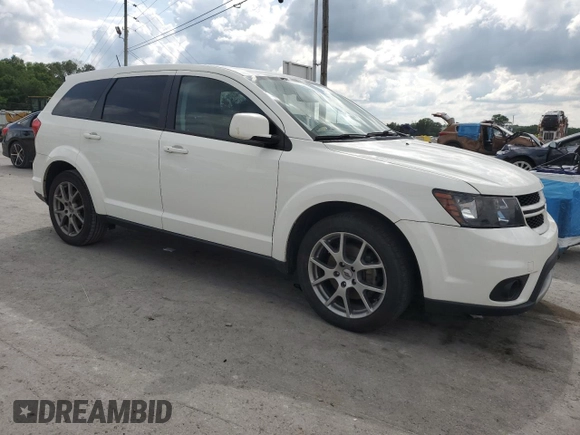 2019 Dodge Journey GT with VIN 3C4PDCEG7KT680687, listed as a Copart auction lot 58853315 with 130,231 mi miles and Salvage title. Bid and sale history available at DreamBid. Image 4.