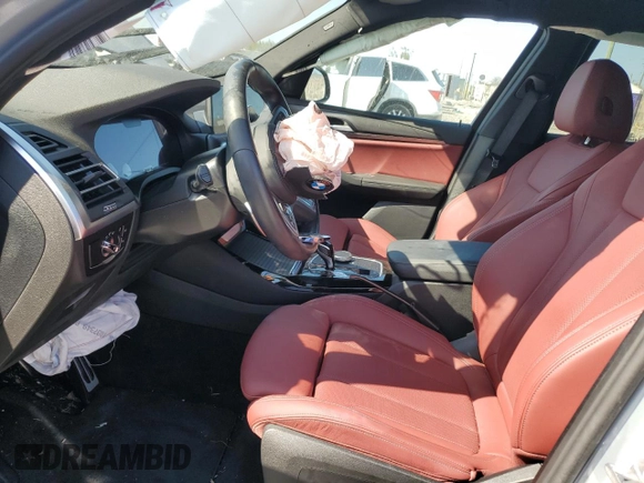 2024 BMW X3 xDrive30i with VIN 5UX53DP06R9U94835, listed as a Copart auction lot 48627865 with 0 mi miles and Salvage Title. Bid and sale history available at carsss.com. Image 7.