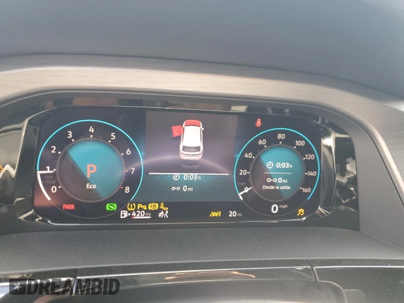 2025 Volkswagen Atlas SE z VIN 1V2KE2CA4SC203130, wystawiony jako Copart lot #54195835 z przebiegiem 20 mil mil oraz Szkoda całkowita • Salvage title. Historia ofert i sprzedaży dostępna na DreamBid. Obrazek 9.