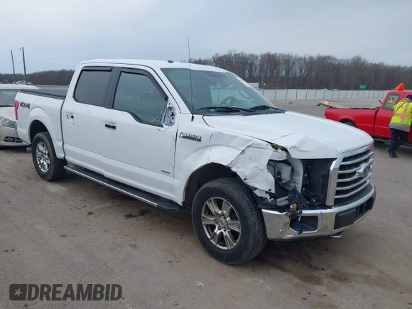 2016 Ford F-150 XLT with VIN 1FTEW1EP7GKF94133, listed as a IAAI auction lot 41893679 with 98,578 mi miles. Bid and sale history available at carsss.com. Image 1.