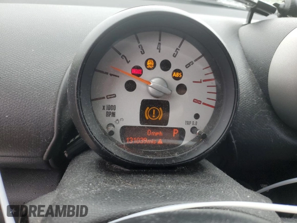 2012 MINI Countryman S z VIN WMWZC3C54CWL86184, wystawiony jako Copart lot #59289185 z przebiegiem 131 039 mil mil oraz Szkoda całkowita • Salvage title. Historia ofert i sprzedaży dostępna na DreamBid. Obrazek 9.