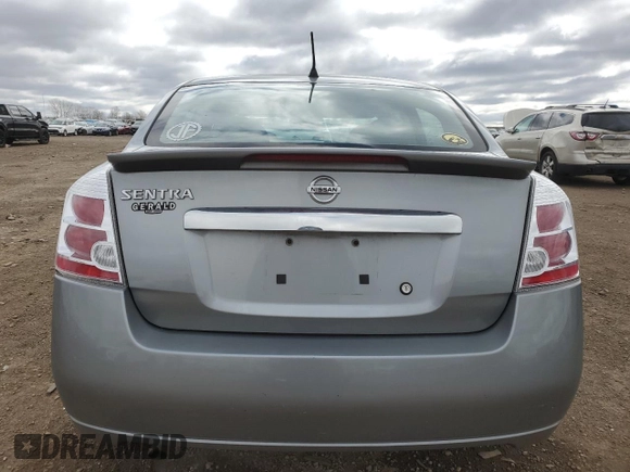 2011 Nissan Sentra S with VIN 3N1AB6AP6BL706072, listed as a Copart auction lot 53001015 with 93,438 mi miles and Salvage Title. Bid and sale history available at DreamBid. Image 6.