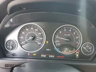 2017 BMW 4 Series 430i with VIN WBA4F7C55HG438142, listed as a Copart auction lot 58359095 with 87,940 mi miles and Salvage title. Bid and sale history available at DreamBid. Image 9.