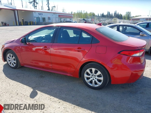 2021 Toyota Corolla LE with VIN 5YFEPMAE2MP180273, listed as a IAAI auction lot 42100956 with 32,168 mi miles. Bid and sale history available at carsss.com. Image 14.