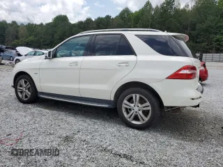 2012 Mercedes-Benz M 350 with VIN 4JGDA2EB8CA047467, listed as a Copart auction lot 60701685 with 189,075 mi miles and Salvage title. Bid and sale history available at DreamBid. Image 2.