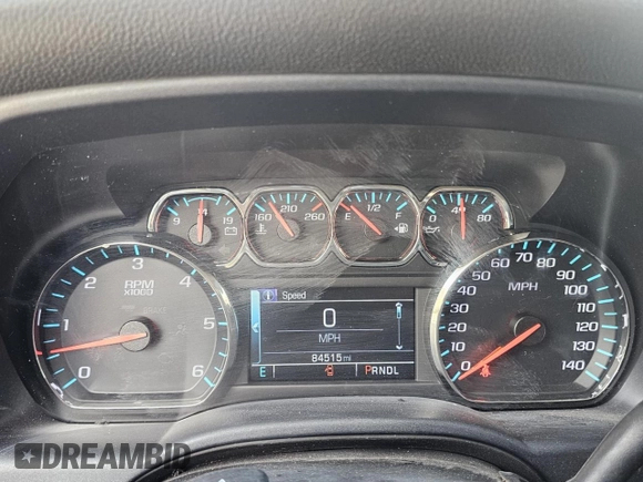 2017 Chevrolet Silverado 1500 LT with VIN 1GCRCREC3HZ249213, listed as a Copart auction lot 56705095 with 84,515 mi miles and Clean Title. Bid and sale history available at DreamBid. Image 8.