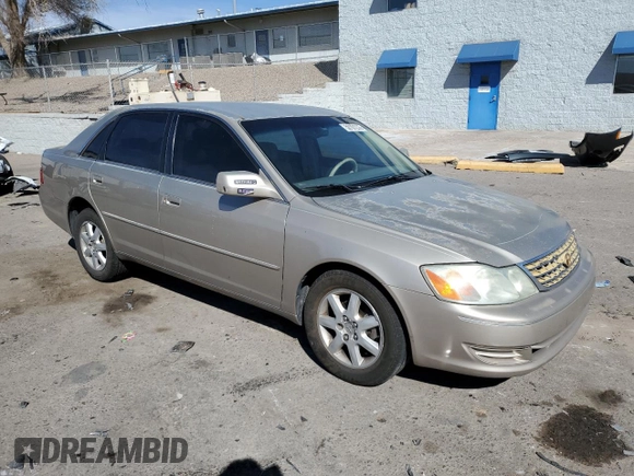 2004 Toyota Avalon XL with VIN 4T1BF28B24U386830, listed as a Copart auction lot 50101235 with 201,295 mi miles and Salvage Title. Bid and sale history available at carsss.com. Image 4.