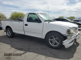 2004 Ford F-150 XL with VIN 2FTRF17294CA59985, listed as a Copart auction lot 55296195 with 220,933 mi miles and Salvage title. Bid and sale history available at DreamBid. Image 4.