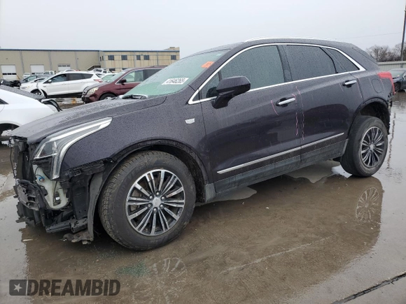 2018 Cadillac XT5 FWD with VIN 1GYKNARS2JZ204813, listed as a Copart auction lot 41646265 with 62,199 mi miles and Salvage Title. Bid and sale history available at carsss.com. Image 1.