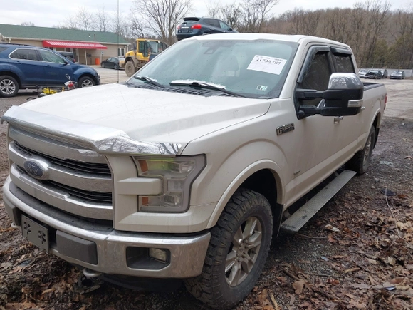2015 Ford F-150 XLT w/HD Payload Pkg with VIN 1FTFW1EG5FFC28313, listed as a IAAI auction lot 41739787 with 183,192 mi miles. Bid and sale history available at carsss.com. Image 17.