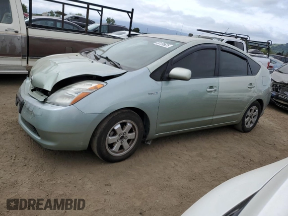 2007 Toyota Prius with VIN JTDKB20U373236295, listed as a Copart auction lot 53195625 with 262,298 mi miles and Salvage Title. Bid and sale history available at DreamBid. Image 1.