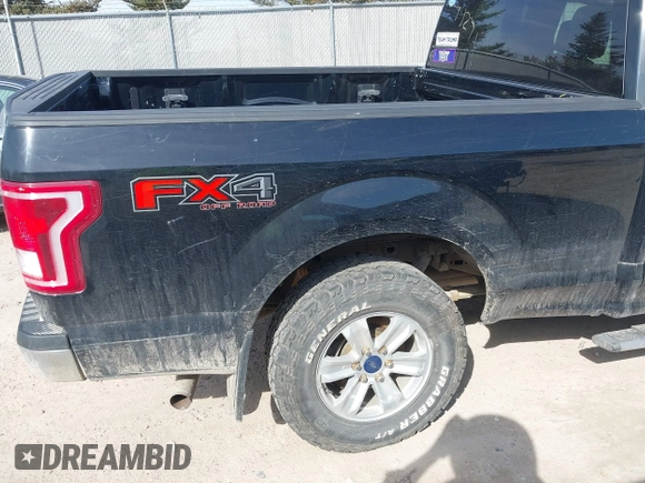 2017 Ford F-150 XL with VIN 1FTFX1EF4HKC85861, listed as a IAAI auction lot 41777927 with 1 mi miles. Bid and sale history available at carsss.com. Image 19.