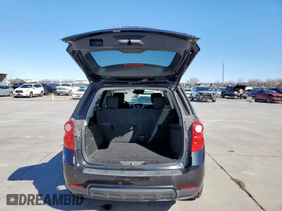 2014 Chevrolet Equinox LT with VIN 2GNALCEK7E6305850, listed as a Copart auction lot 47648595 with 116,250 mi miles and Clean Title. Bid and sale history available at carsss.com. Image 6.