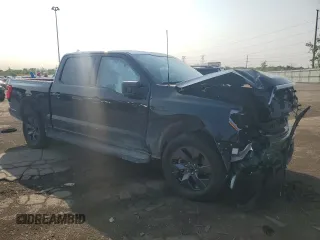 2024 Ford F-150 Lightning Flash with VIN 1FT6W3L75RWG27385, listed as a Copart auction lot 58961275 with 6,010 mi miles and Clean title. Bid and sale history available at DreamBid. Image 4.