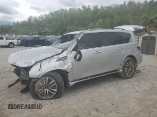 2022 Nissan Armada SV with VIN JN8AY2AD2N9675334, listed as a Copart auction lot 51209944 with Not Provided miles and Salvage Title. Bid and sale history available at carsss.com. Image 1.