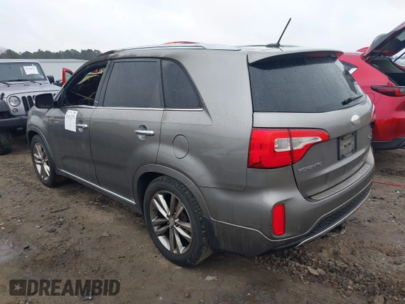2014 Kia Sorento SX with VIN 5XYKW4A73EG535562, listed as a IAAI auction lot 41437275 with 1 mi miles. Bid and sale history available at carsss.com. Image 3.