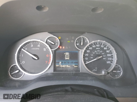 2015 Toyota Tundra SR5 z VIN 5TFDW5F14FX455172, wystawiony jako Copart lot #52971945 z przebiegiem 194 019 mil mil oraz Szkoda całkowita • Salvage title. Historia ofert i sprzedaży dostępna na DreamBid. Obrazek 9.