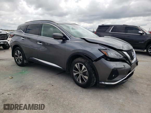 2022 Nissan Murano SV z VIN 5N1AZ2BJ1NC127286, wystawiony jako Copart lot #56514805 z przebiegiem 70 159 mil mil oraz Szkoda całkowita • Salvage title. Historia ofert i sprzedaży dostępna na DreamBid. Obrazek 4.