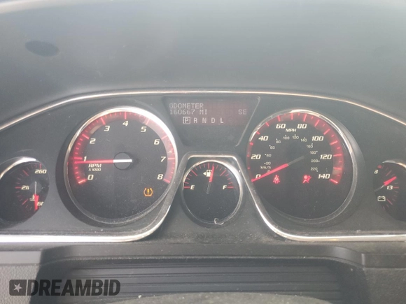 2016 GMC Acadia SLE with VIN 1GKKRNED8GJ148817, listed as a Copart auction lot 48098465 with 160,667 mi miles and Salvage Title. Bid and sale history available at DreamBid. Image 9.