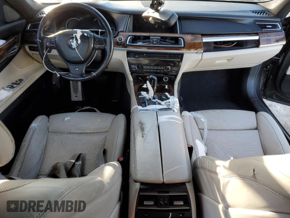 2014 BMW 7 Series ALPINA B7 xDrive with VIN WBAYF8C59ED652863, listed as a Copart auction lot 87630395 with Not Provided miles and Salvage Title. Bid and sale history available at DreamBid. Image 8.