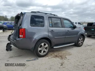 2014 Honda Pilot EX-L with VIN 5FNYF3H70EB002490, listed as a Copart auction lot 47778195 with 164,911 mi miles and Salvage Title. Bid and sale history available at carsss.com. Image 3.
