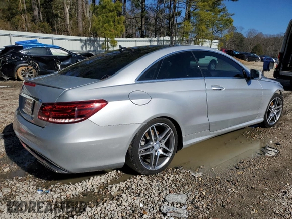 2017 Mercedes-Benz E-Class E 400 with VIN WDDKJ6FB7HF360608, listed as a Copart auction lot 36916034 with 52,754 mi miles. Bid and sale history available at carsss.com. Image 3.
